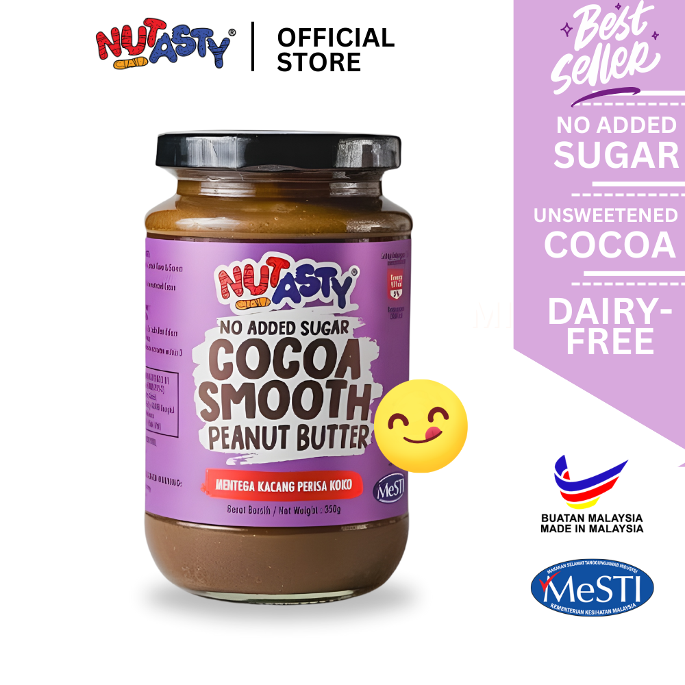 Nutasty Cocoa Smooth Peanut Butter