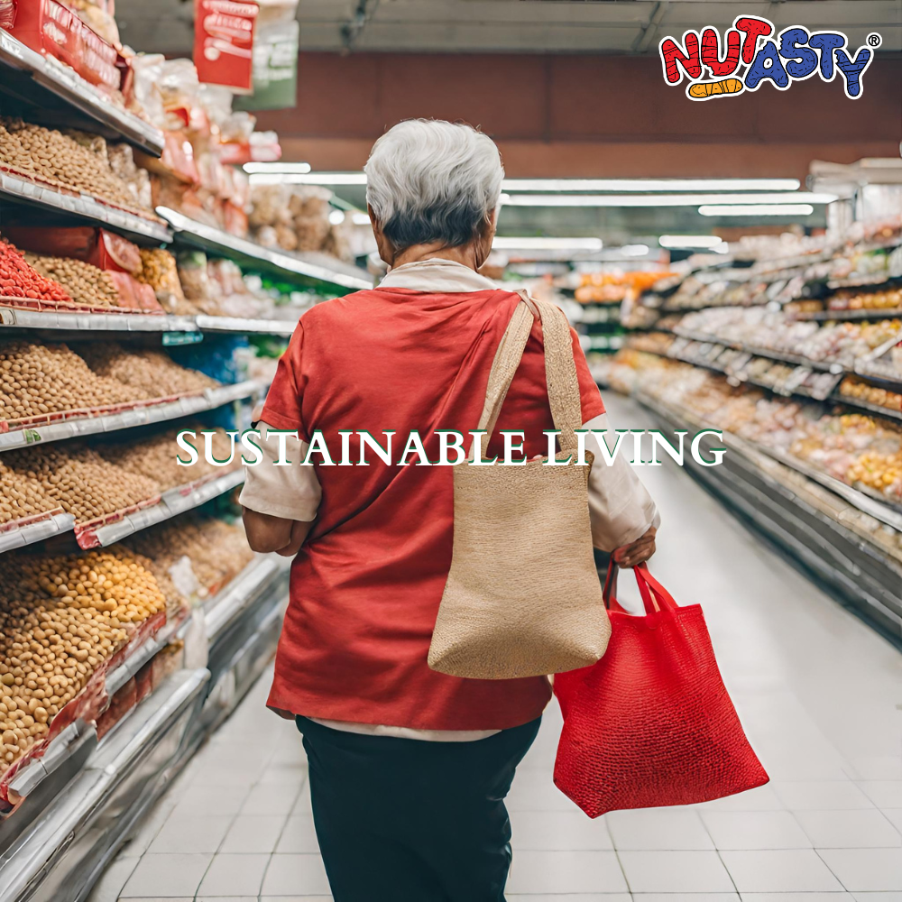 NUTASTY LIMITED EDITION ECO-FRIENDLY JUTE TOTE BAG