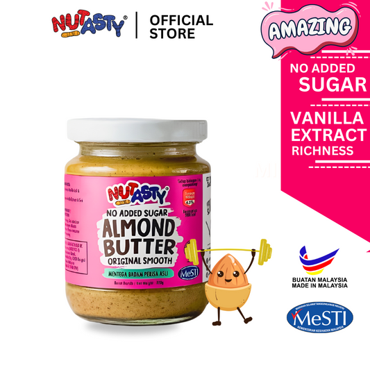 Nutasty Almond Butter Original Smooth